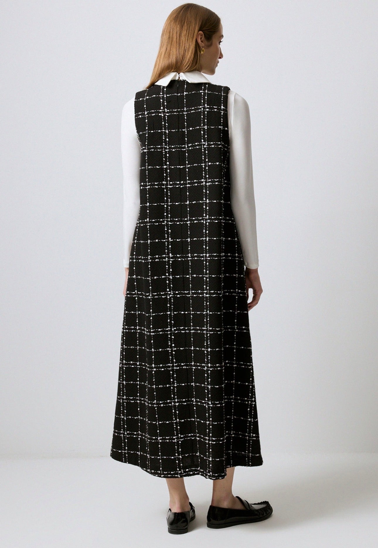 Touché Privé Robe longue - Noir