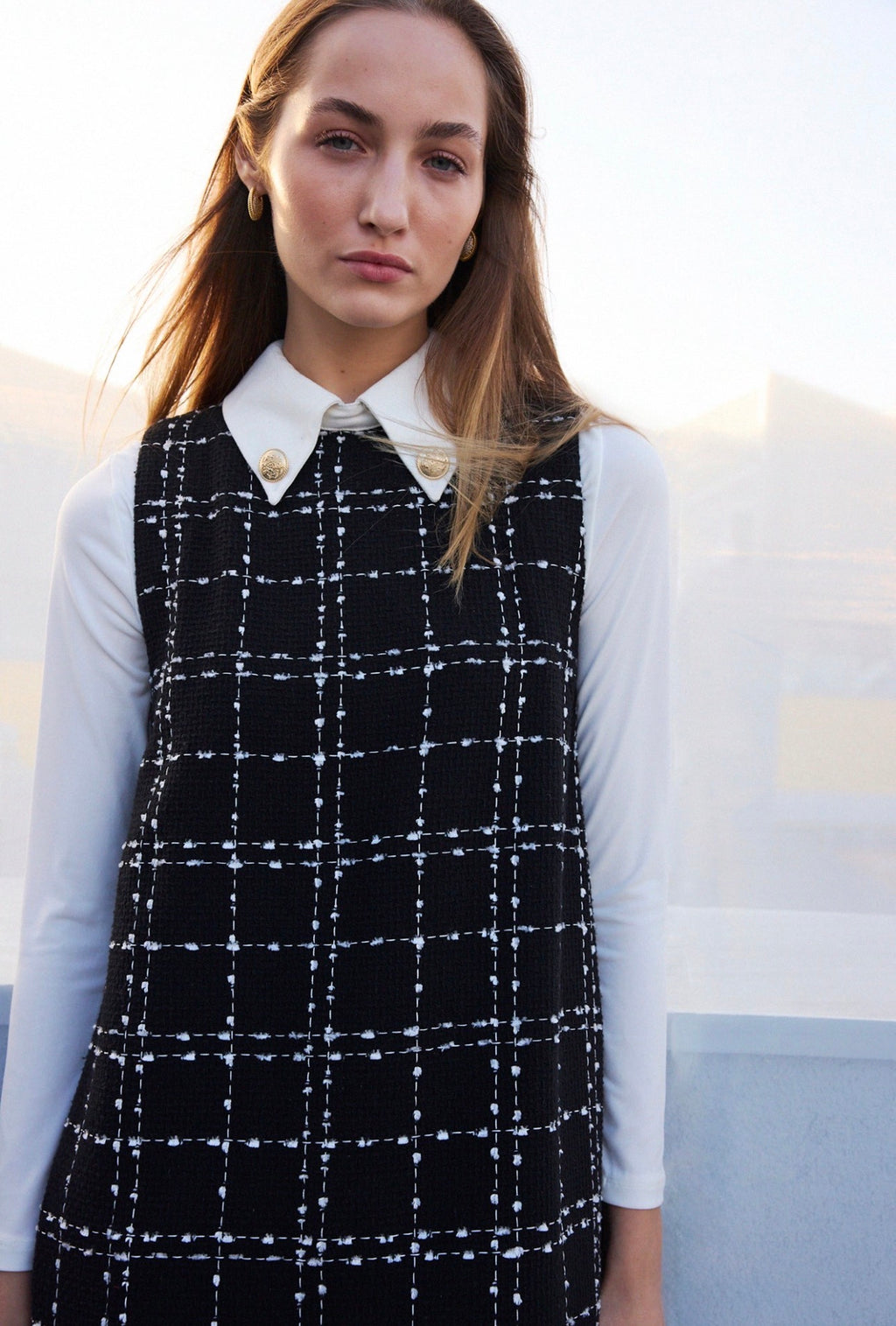 Touché Privé Robe longue - Noir