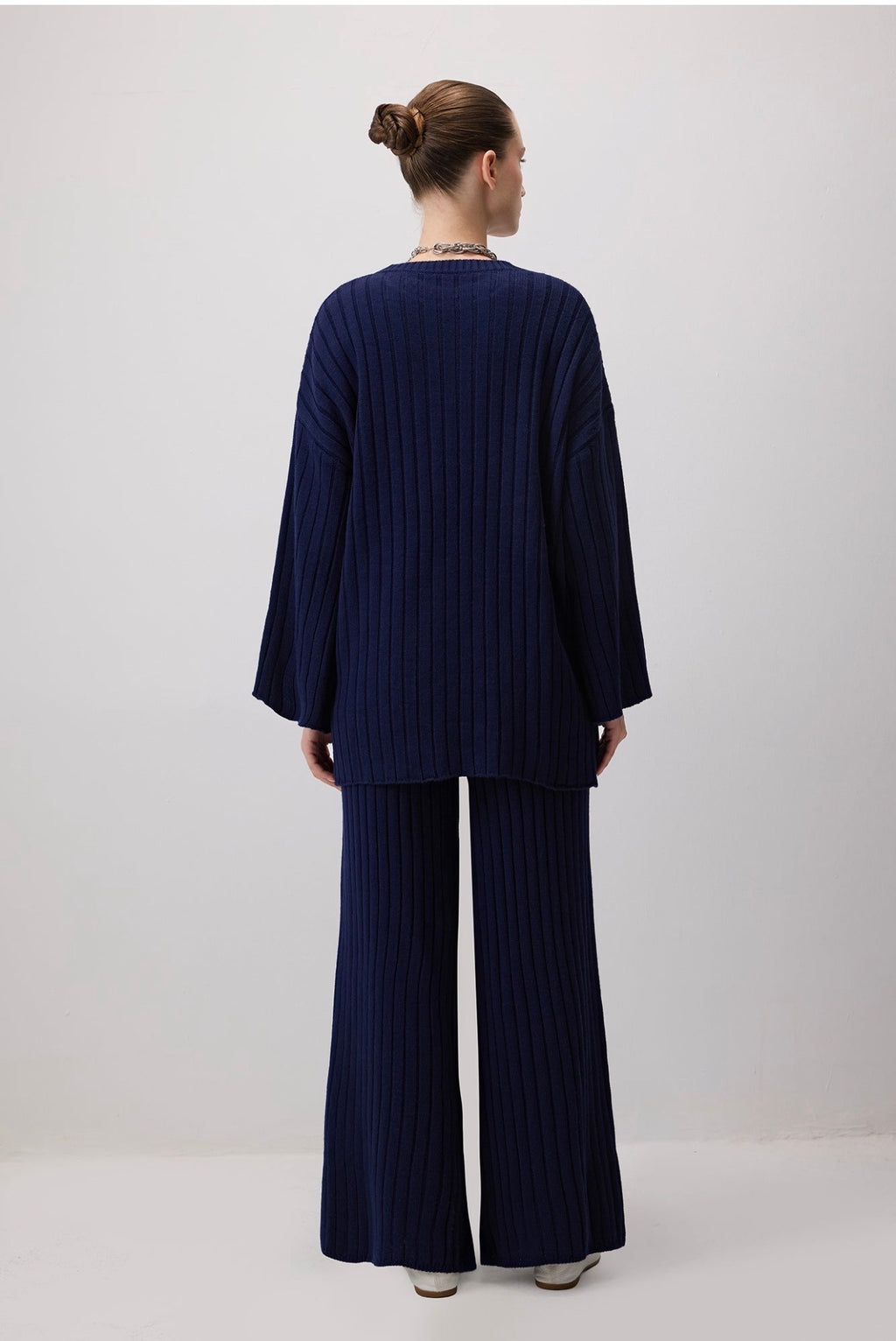 Touché Privé - Ensemble en maille - Bleu marine