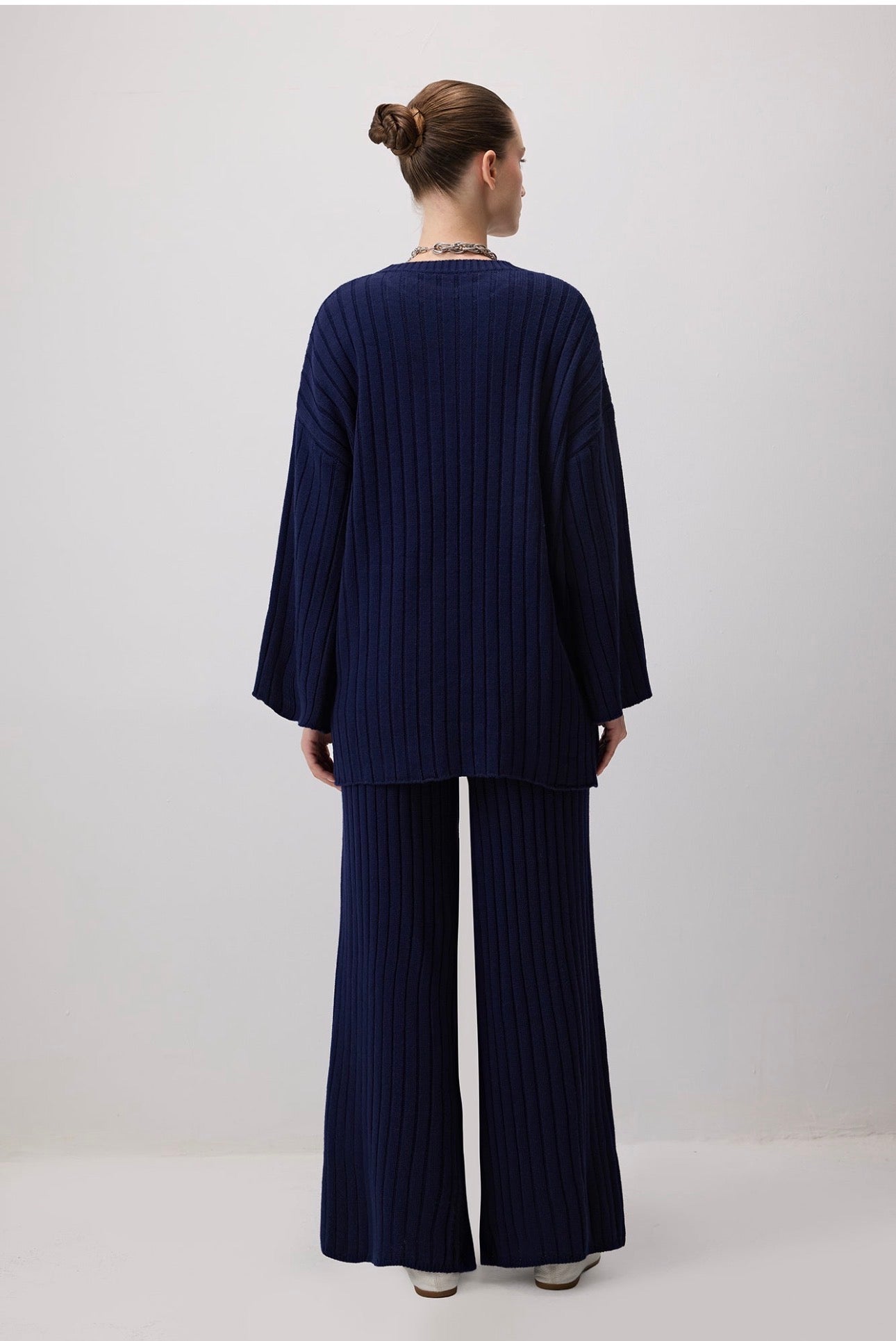 Touché Privé - Ensemble en maille - Bleu marine