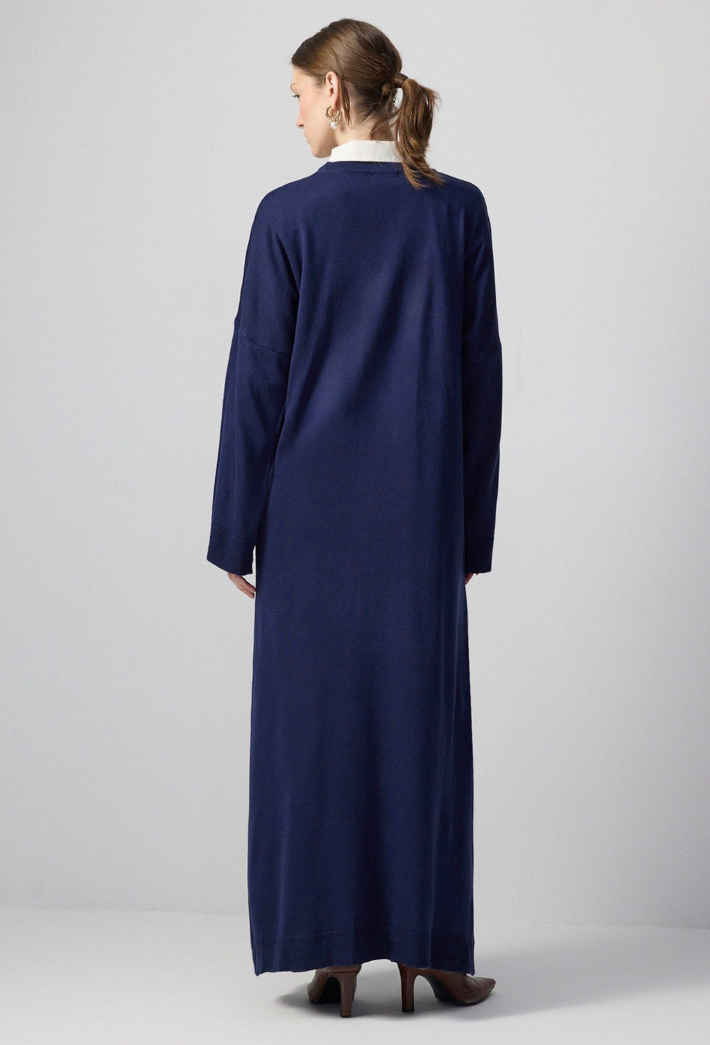 Robe pull - Bleu marine