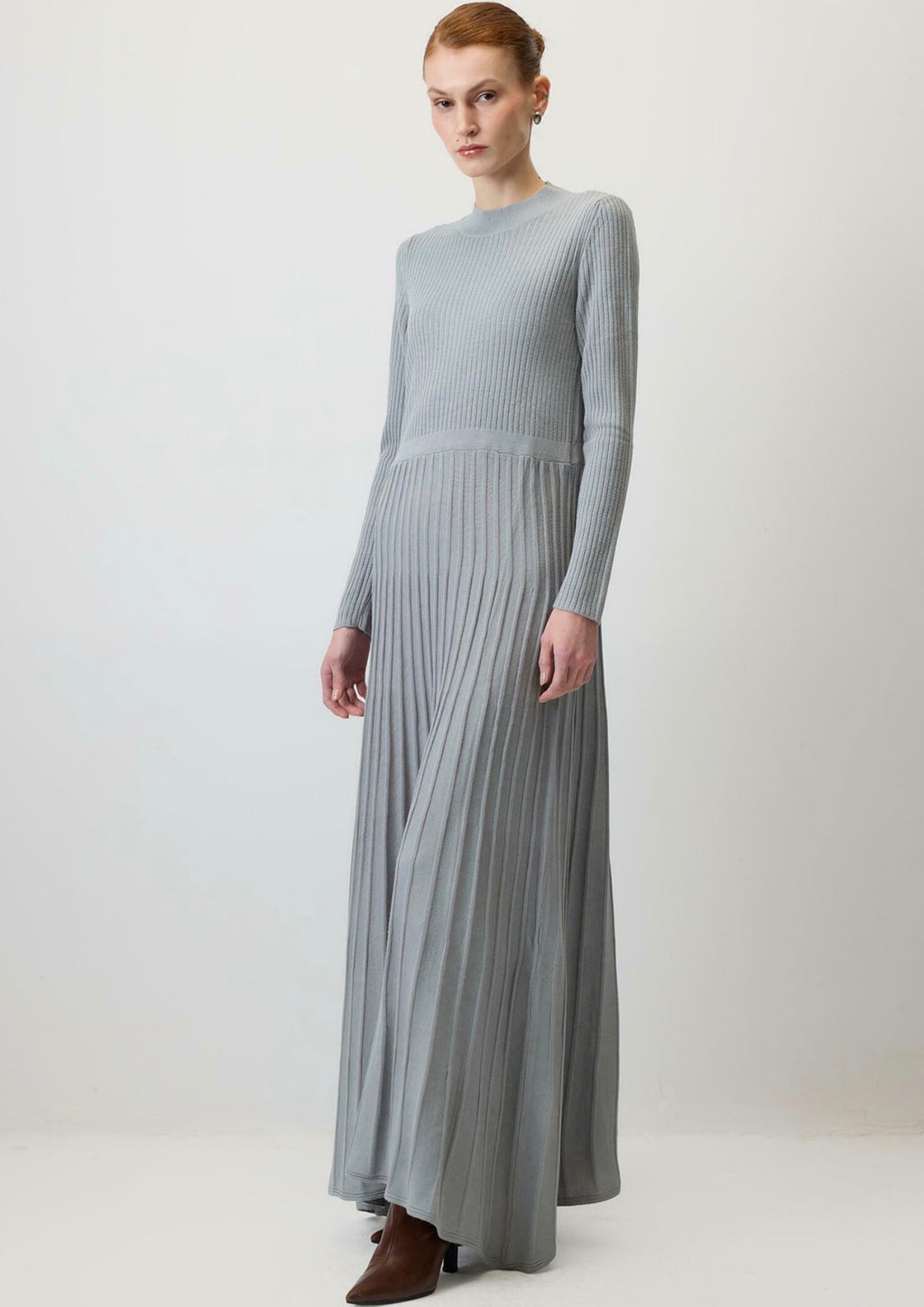 Touché Privé Robe longue - Gris