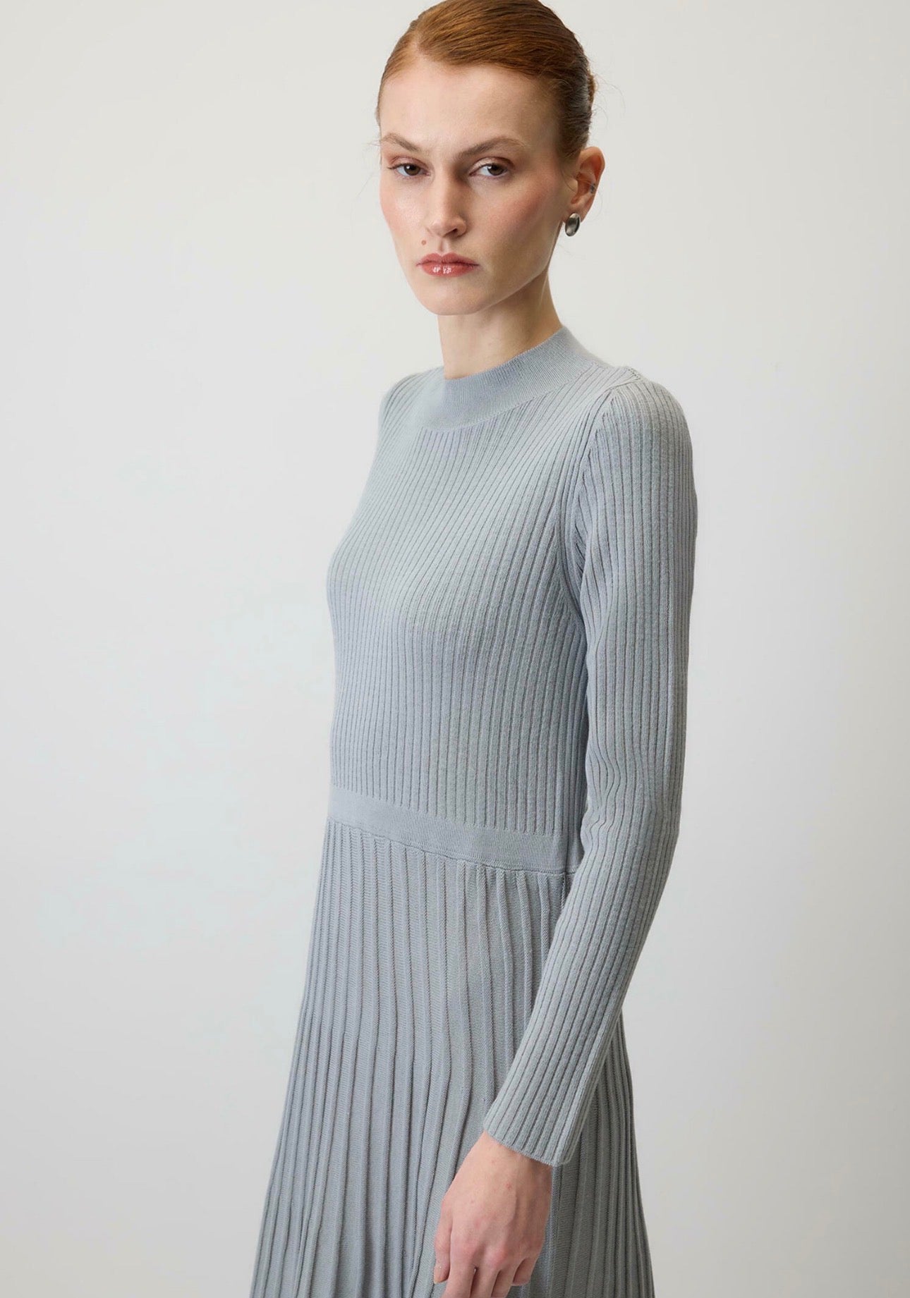 Touché Privé Robe longue - Gris