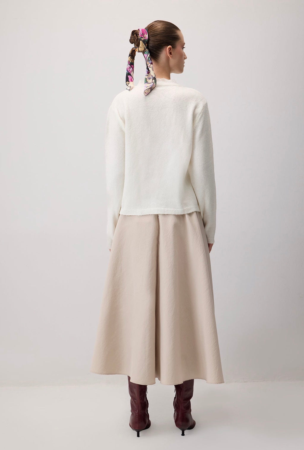 Touché Privé - Gilet - Ecru