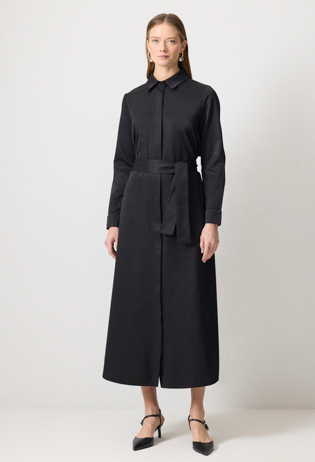 Touché Privé Robe Longue - Noir