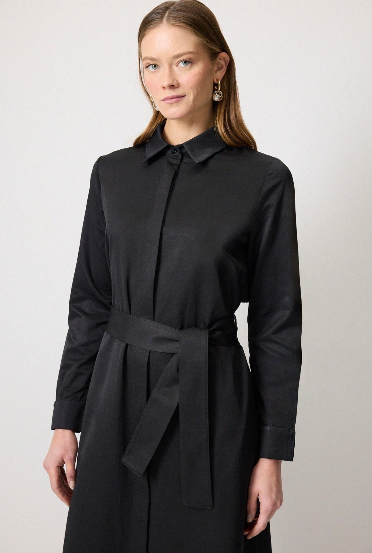 Touché Privé Robe Longue - Noir