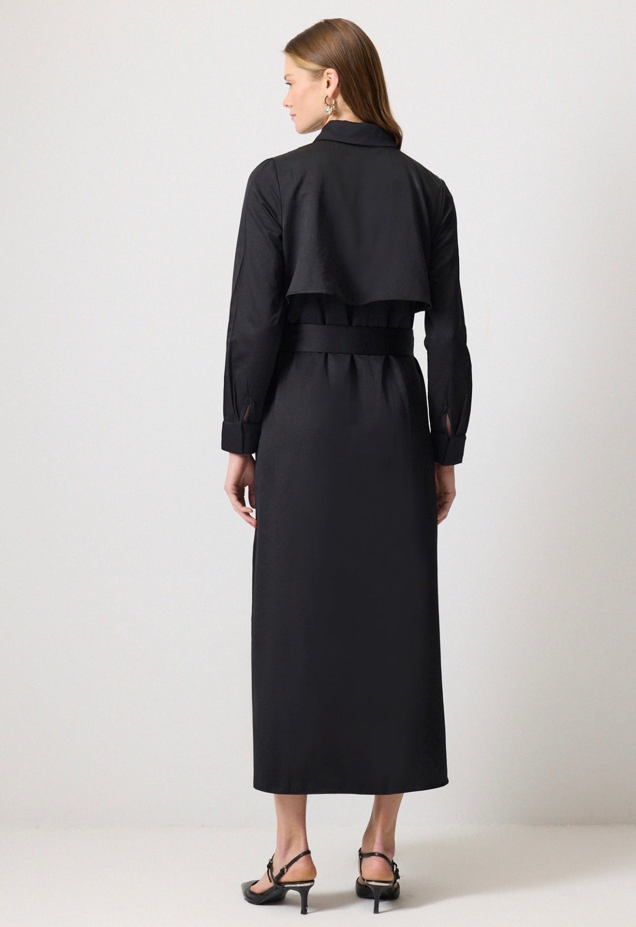 Touché Privé Robe Longue - Noir