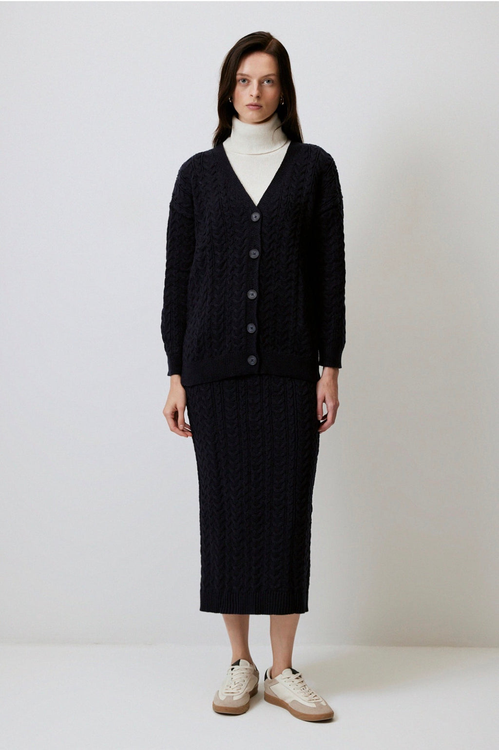 Touché Privé - Ensemble en maille - Bleu nuit