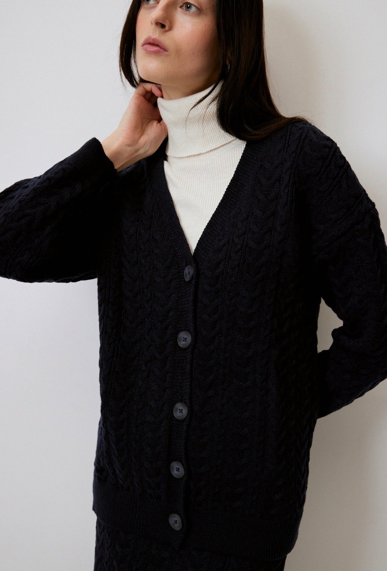 Touché Privé - Ensemble en maille - Bleu nuit