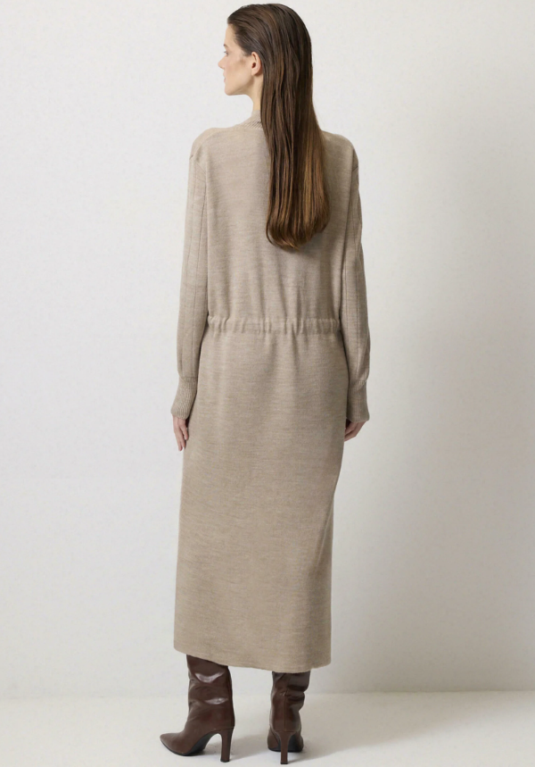 Touché Privé Robe pull - beige